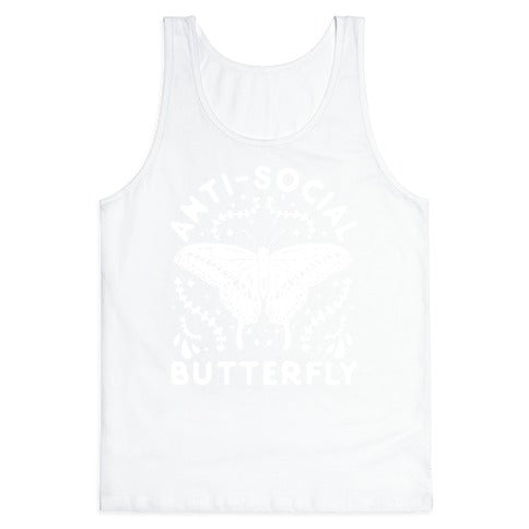Anti-Social Butterfly Tank Top